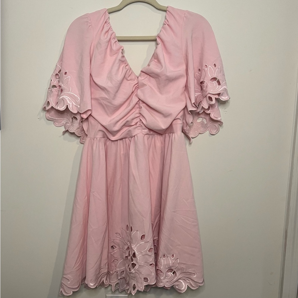 Pink summer dress! Super cute!